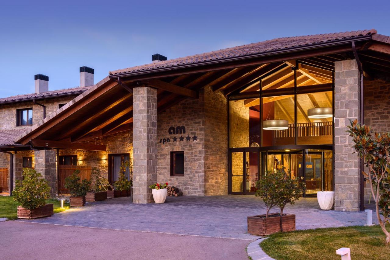 Hotel Spa Aguas De Los Mallos Murillo de Gállego Esterno foto