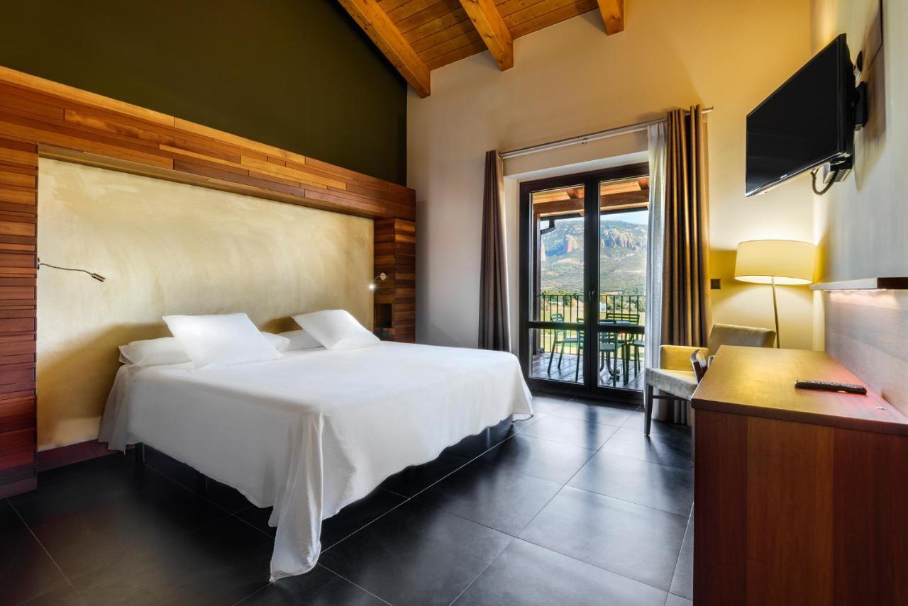 Hotel Spa Aguas De Los Mallos Murillo de Gállego Esterno foto