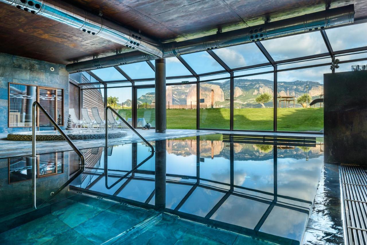 Hotel Spa Aguas De Los Mallos Murillo de Gállego Esterno foto