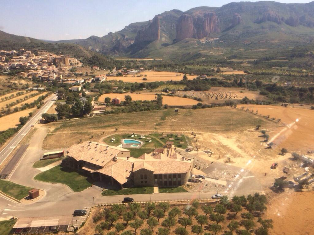 Hotel Spa Aguas De Los Mallos Murillo de Gállego Esterno foto