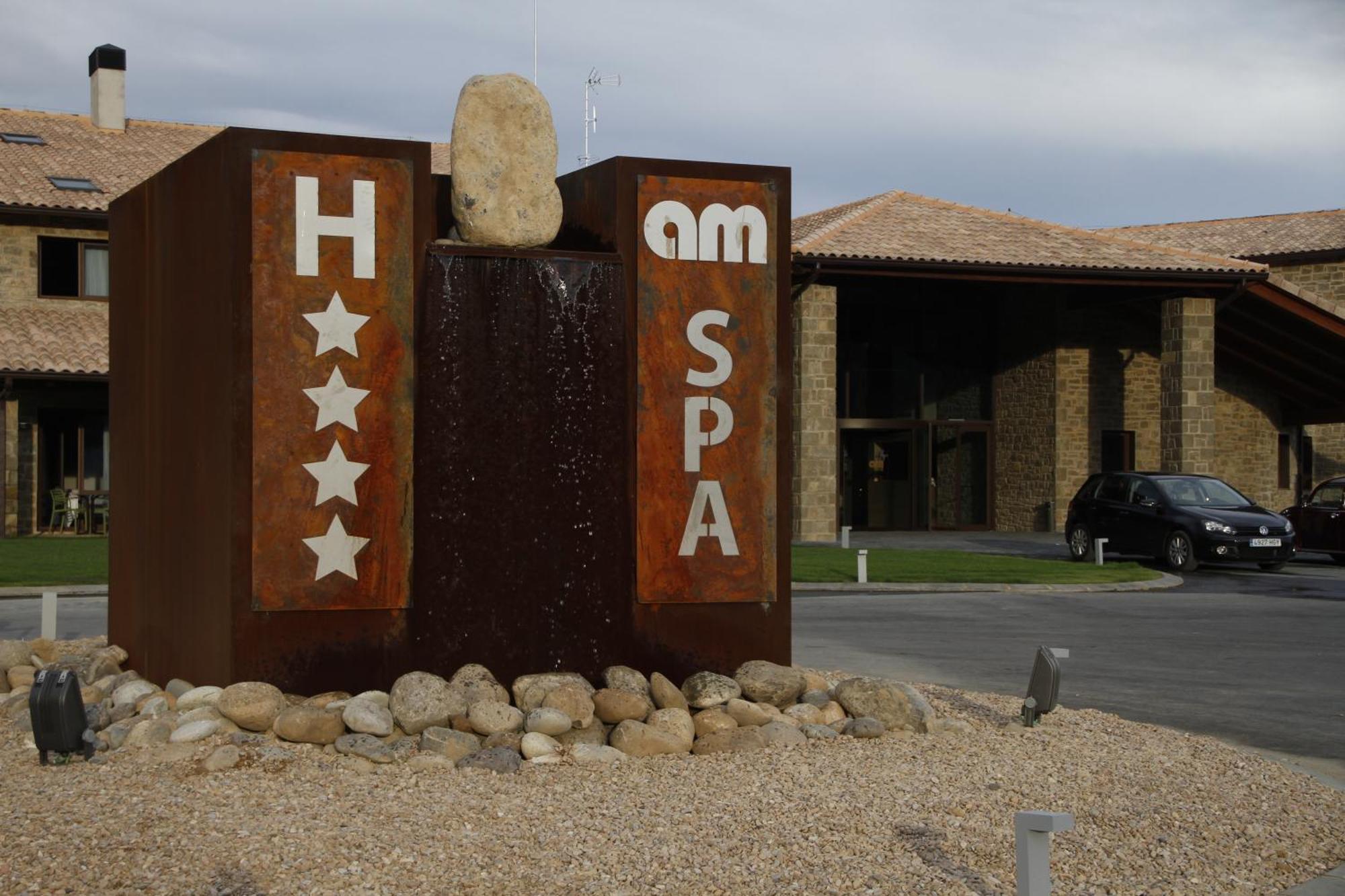 Hotel Spa Aguas De Los Mallos Murillo de Gállego Esterno foto