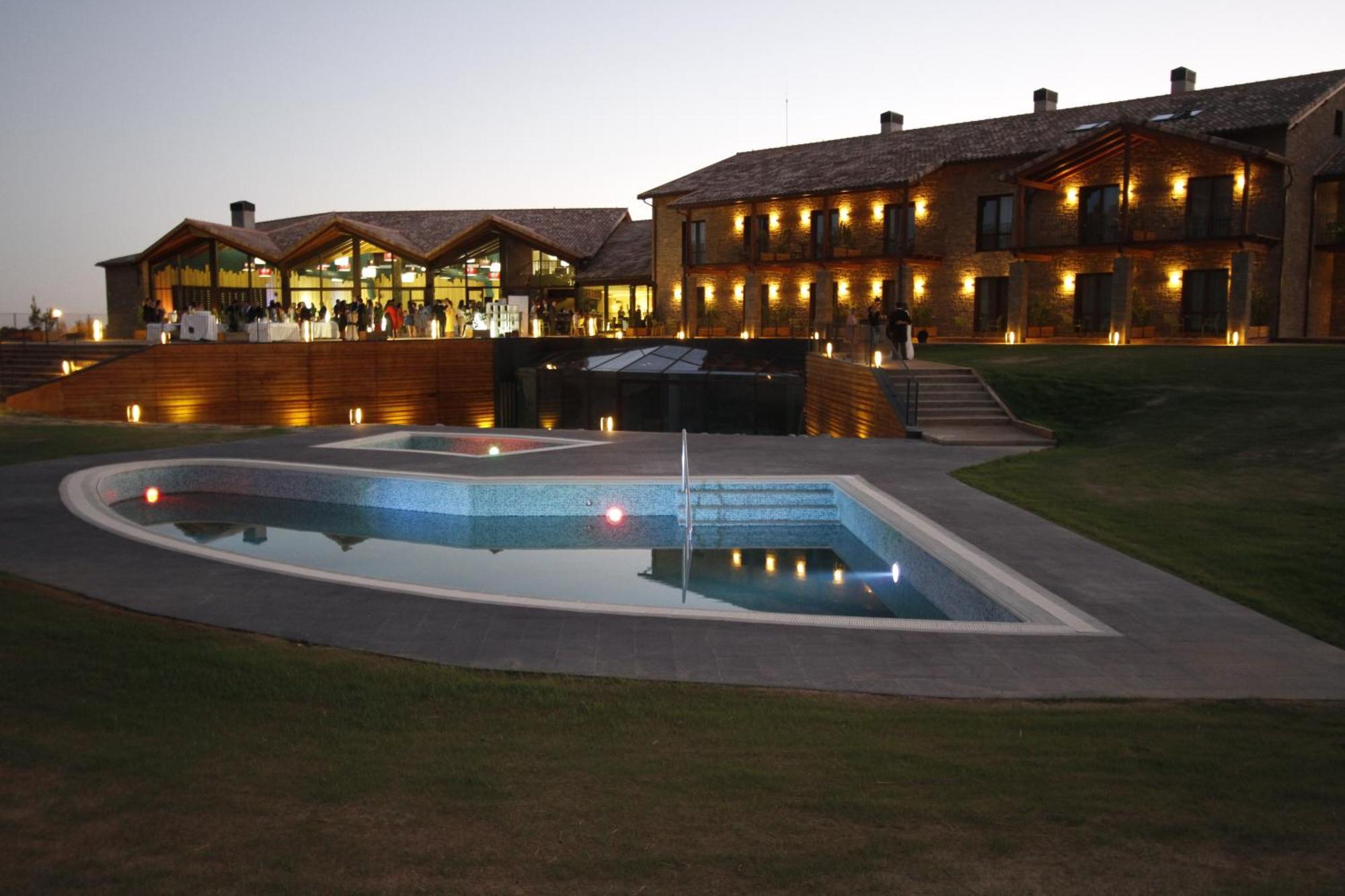 Hotel Spa Aguas De Los Mallos Murillo de Gállego Esterno foto